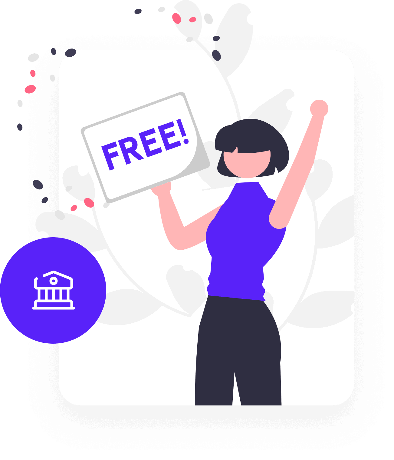 no bank fees with Viably