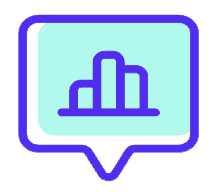 eCommerce bar graph in chat